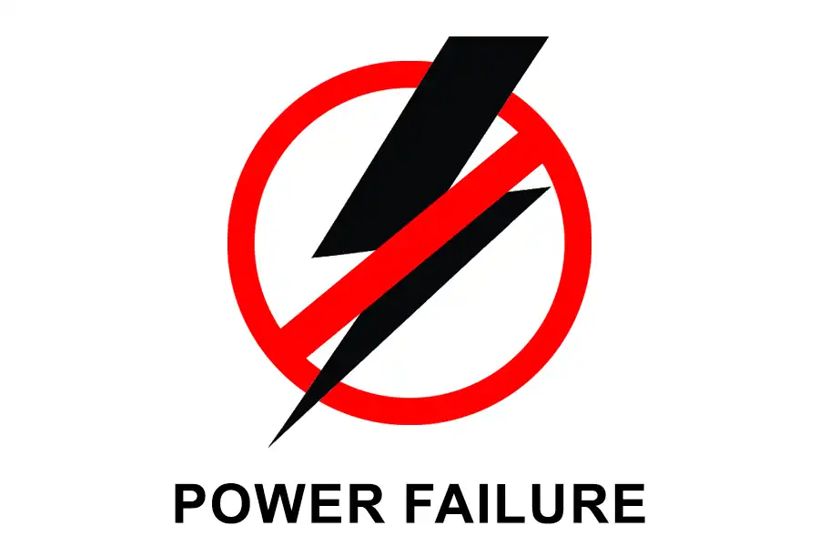 Thorn Creek Insurance - power failure symbol
